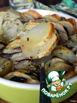 Запеченный картофель "Криспи гратин"